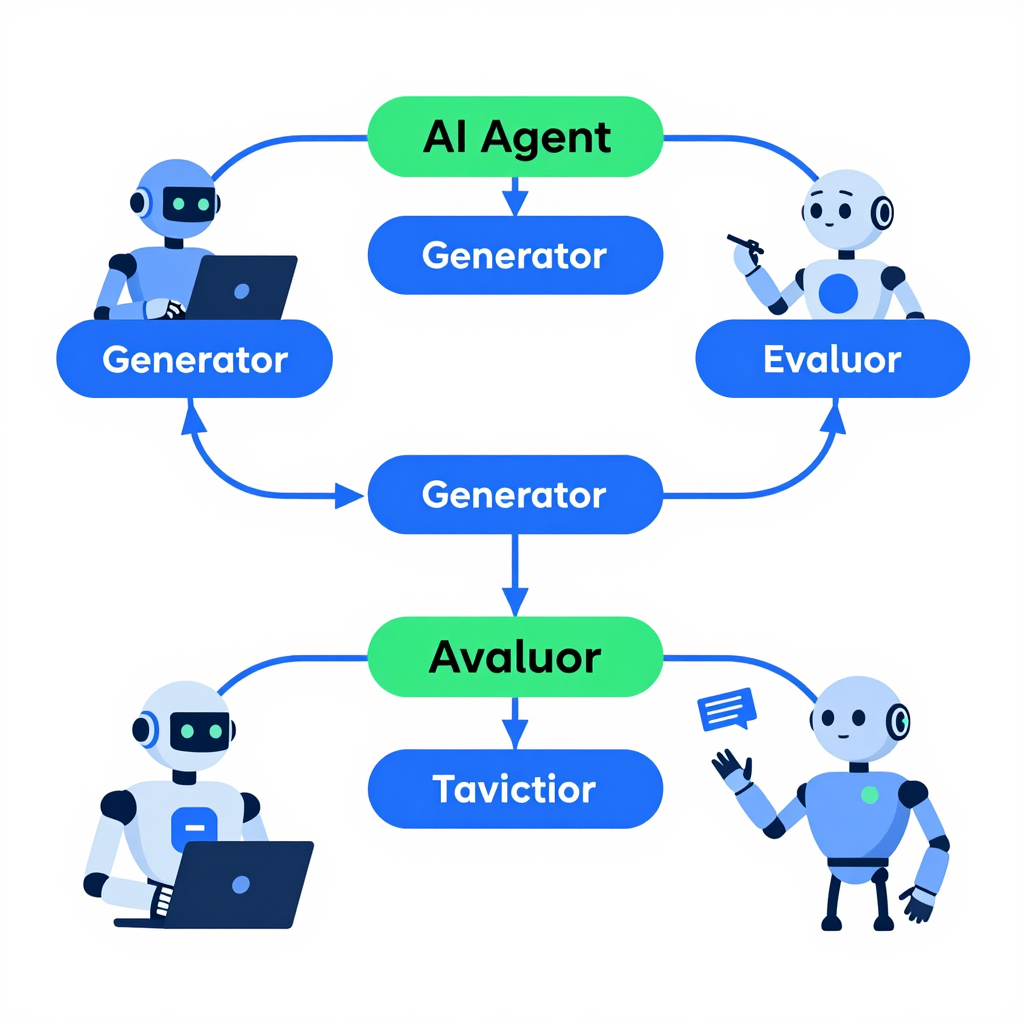 Generator-Evaluator 验证闭环